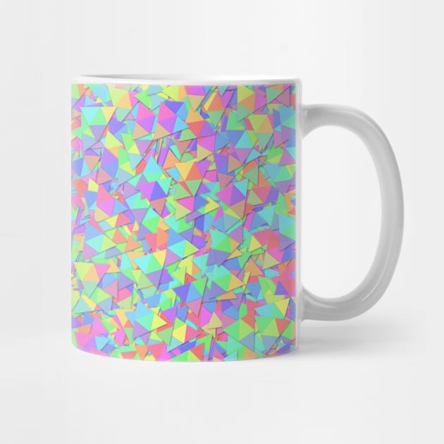 Pastel Triangle Pattern by Art by Deborah Camp